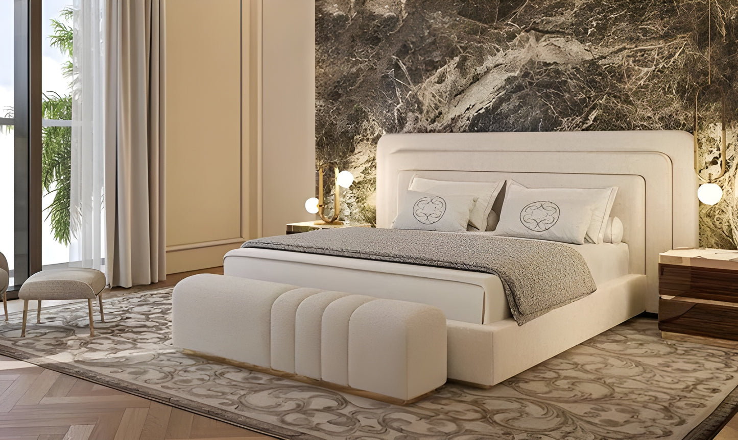 AETHER Velvet Bedroom Set