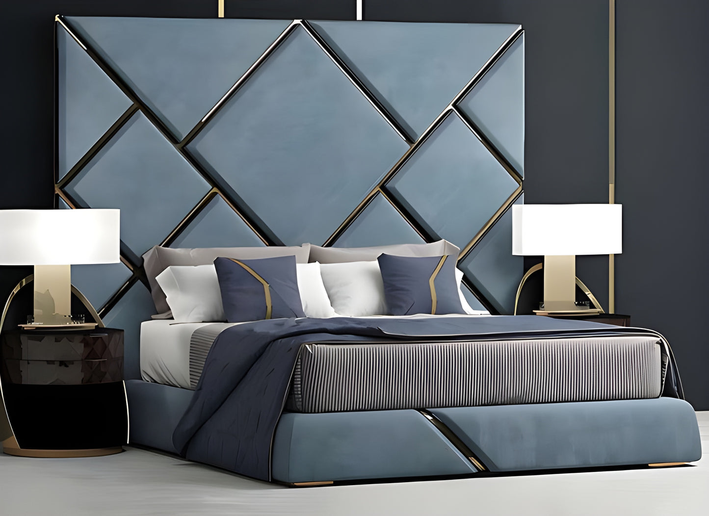 IMARA Velvet Bedroom Set