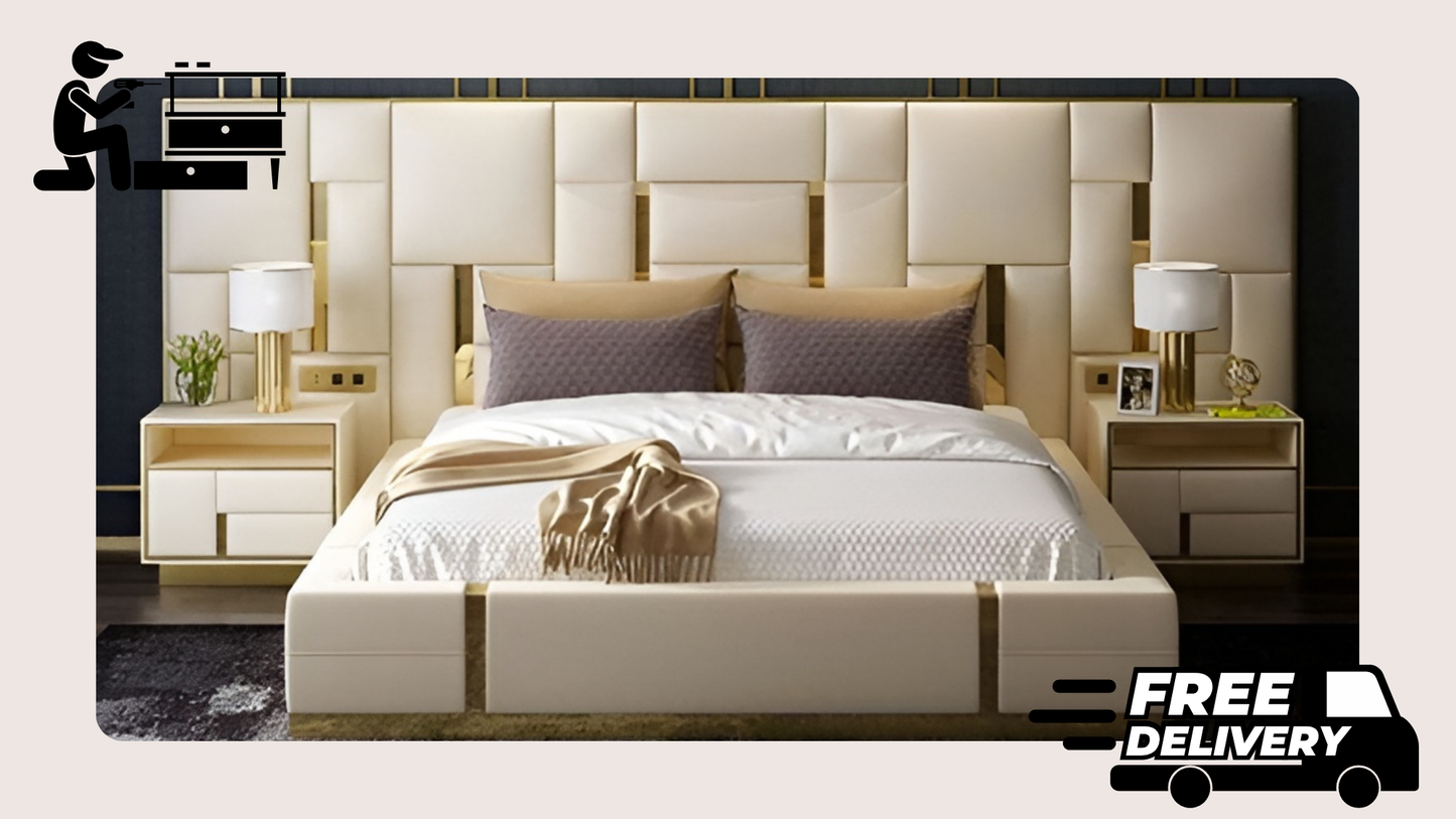 AVALON Velvet Bedroom Set