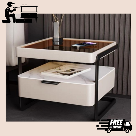 ISAVIO Bedside Table