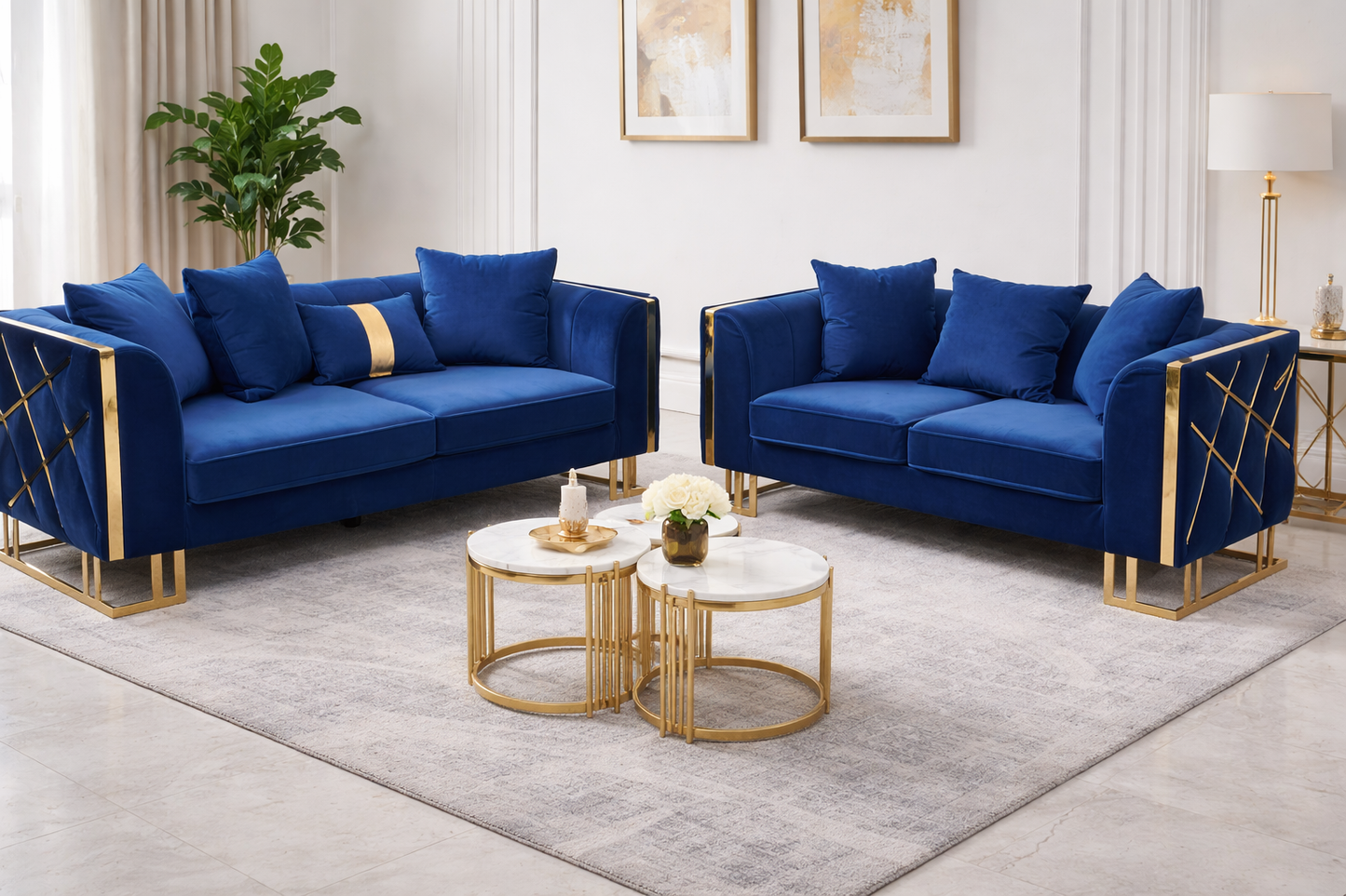 Milan Sofa Set – 3 + 2 Seater