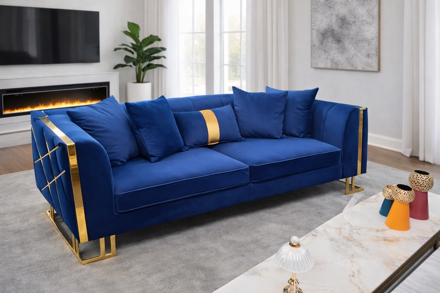 Milan Sofa Set – 3 + 2 Seater