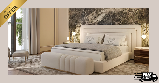 AETHER Velvet Bedroom Set