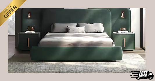 ZORIA Velvet Bedroom Set